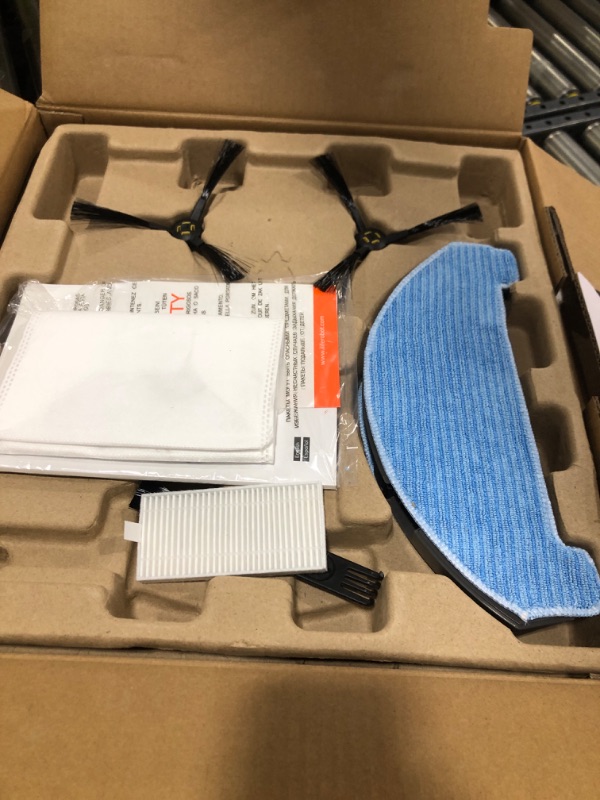 Photo 1 of ILIFE T20s Self-Emptying Robot Vacuum and Mop Combo, 5000Pa Suction, 70-Day Capacity, LiDAR Navigation, 260mins Runtime, App/Alexa Control, Robotic Vacuum Cleaner for Hard Floors, Carpets and Pet Hair