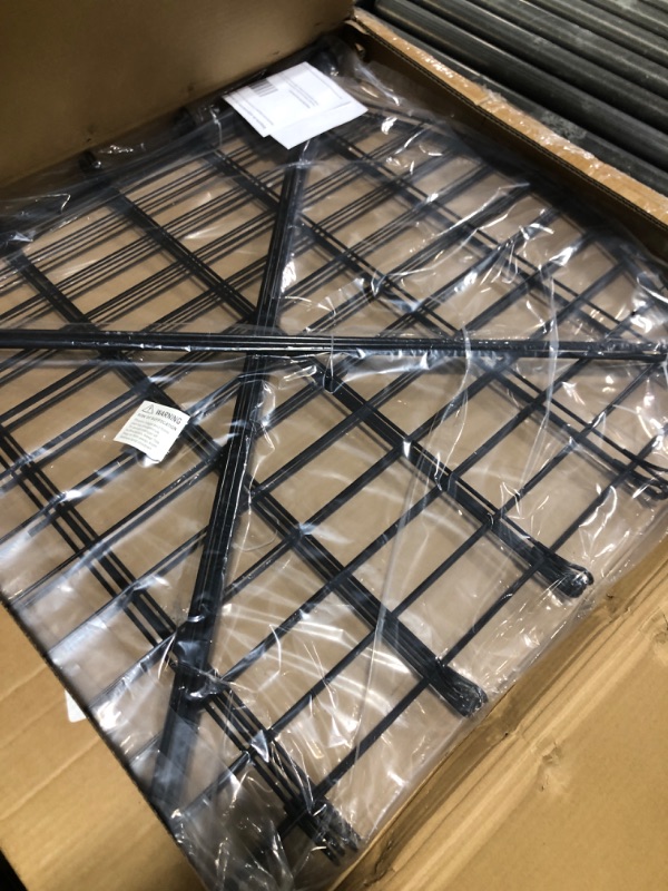 Photo 1 of Thealyn Metal Garden Fence 32 inch H x 28 inch W (5 Panels, Total Length 11.6 ft) No Need Dig Rustproof Animal Barrier Fencing Border Fence for Dog, Patio,Yard, Landscape, Flower Bed
