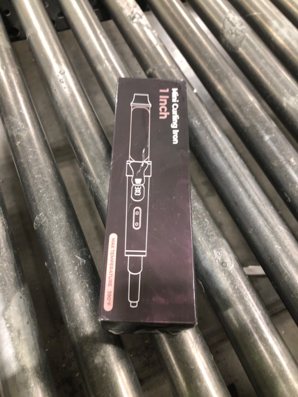 Photo 1 of Travel Curling Iron 5 Adjustable Temp, 1 Inch Mini Curling Iron Travel Size with LED Display, Ceramic Mini Hair Curler with Keratin and Argan Oil Infuse, Dual Voltage