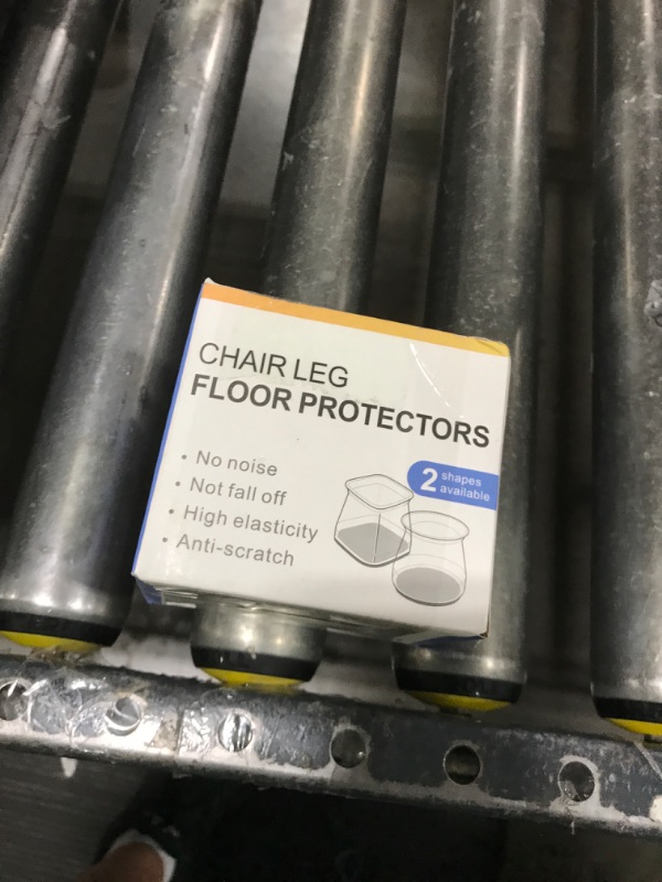 Photo 1 of 24 Pcs Chair Leg Floor Protectors for Hardwood Floors Silicone Covers to Protect Wood Tile Floors Scratches Felt Pads Furniture Leg Caps No Noise (Fit:0.5"-0.89")