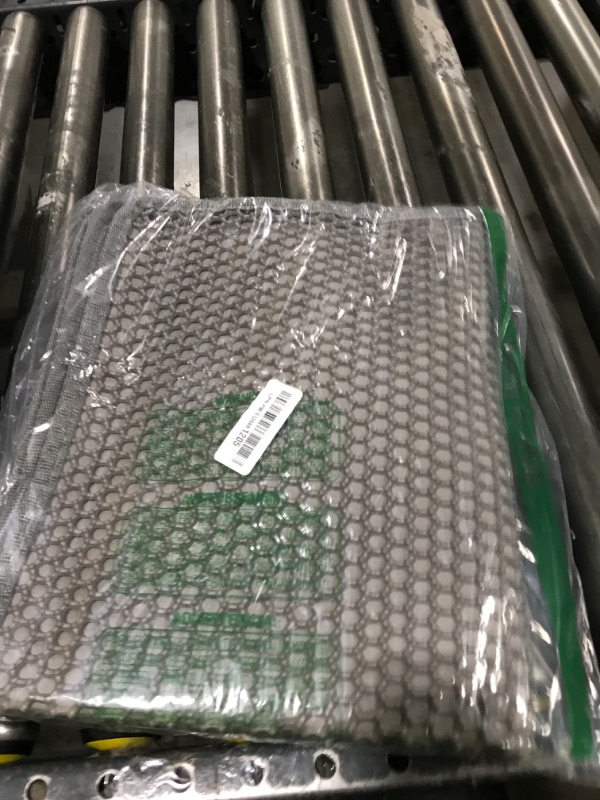 Photo 1 of Cat Litter Mat-30"X24" Jumbo Litter Trapping Mat EVA Honeycomb,Urine & Waterproof Scatter Control Matt for Cat With Handle Design Easier To Clean, Less Waste, Soft On Paws, Gray