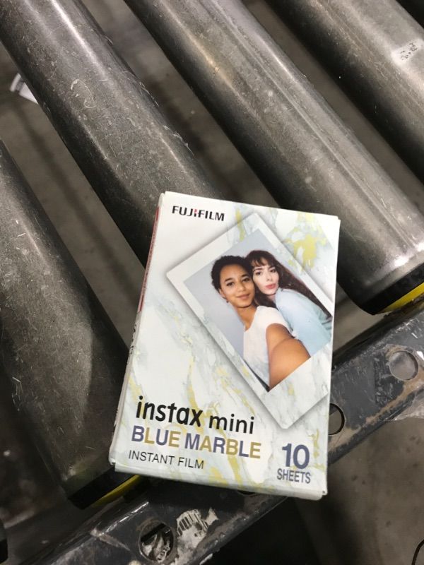 Photo 1 of FUJIFILM Instax Mini Blue Marble Film - 10 Exposures