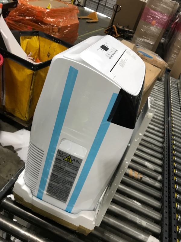 Photo 1 of 14,000 BTU Portable Air Conditioner Cools up to 750 Sq.Ft, 3-in-1 Quiet Portable AC Unit with Remote Control & Installation Kits for Large Room, 3 Speed, Auto Swing, 24H Timer