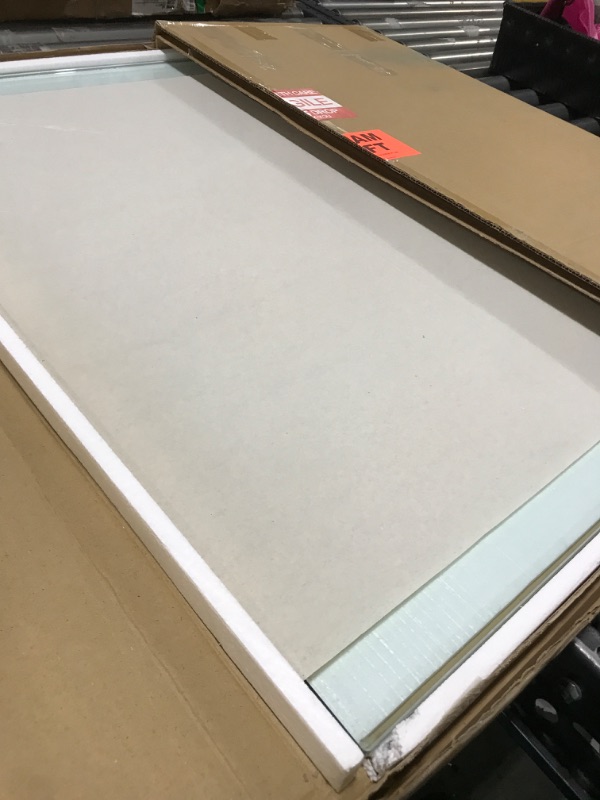 Photo 1 of STONELITE FURNITURE Glass Table Top 36" Square - 1/2" Inch Thick Tempered Glass - 59 Pounds - Thick Flat Polish Edge Tempered - Table Top with Rounded Edge