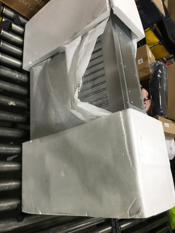 Photo 1 of VIKIO HOME Range Hood 36 Inch Under Cabinet, Kitchen Hood with 980 CFM, 3-Speed Gesture Sensing & Touch Control Panel, Stainless Steel Vent 2 Pcs Baffle Filters with Handlebar