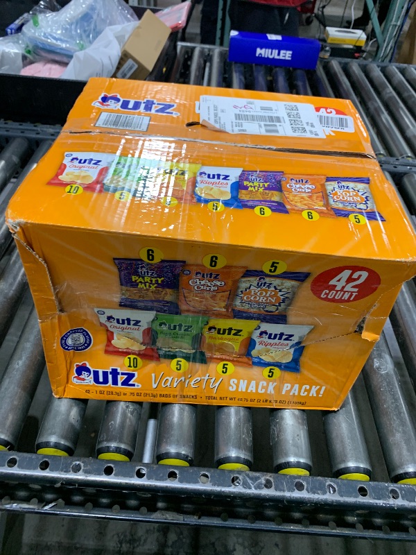 Photo 1 of Utz Snack Pack Variety Pack 1 Oz 42 Count
BB:3/17/25
