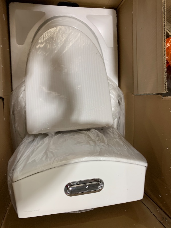 Photo 1 of Swiss Madison St. Tropez One-Piece Elongated Toilet Vortex Dual-Flush 1.1/1.6 Gpf
