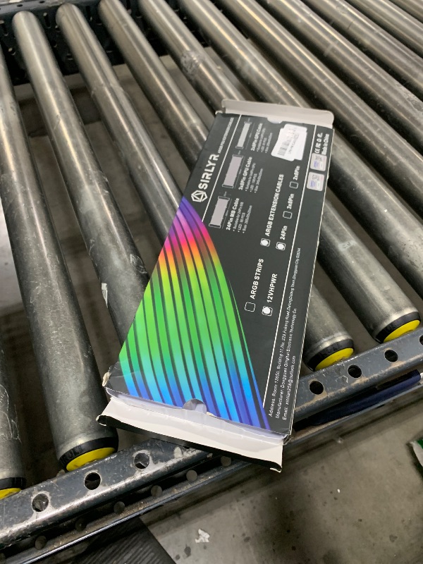 Photo 1 of Sirlyr RGB 12VHPWR Cable Set,ARGB PSU Cable Extension of Soft LED Strip Include 24Pin Motherboard,16 Pin to 3×8 Pin GPU Power Supply Cables for PC Custom