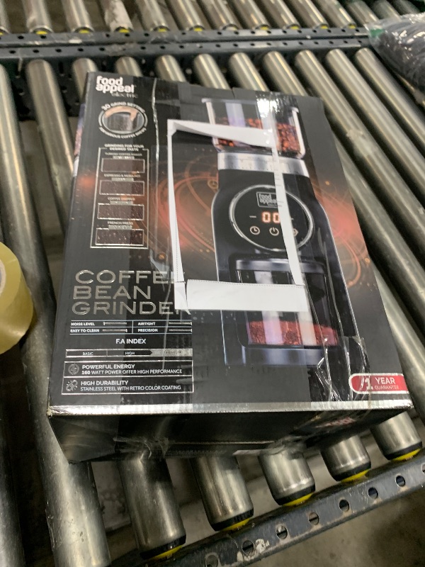 Photo 1 of SHARDOR Conical Burr Espresso Coffee Grinder Electric with Precision Timer 2.0, Touchscreen Adjustable Burr Mill with 51 Precise Settings for Home Use, Anti-static, Stainless Steel