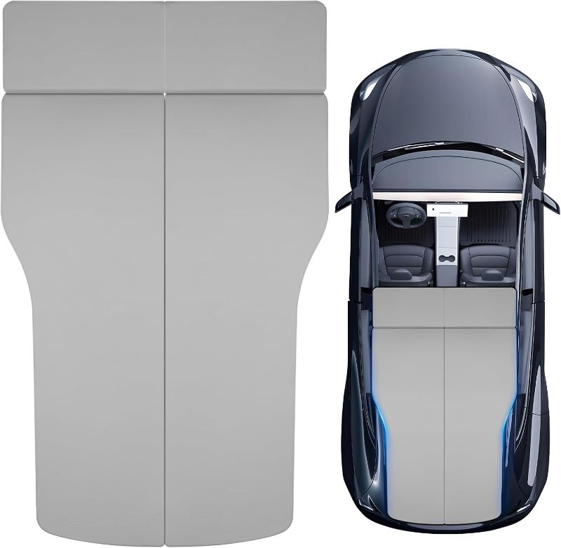 Photo 1 of Gonex Memory Foam Mattress for Tesla Model Y 3, 2.6" High Density Soft Car Camping Mattress, Foldable with Soft Washable Cover & Storage Bag, Fits Frunk Trunk, Portable for Road Trips, 76" x 43"
