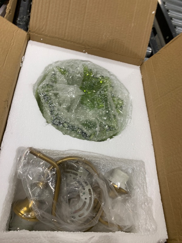 Photo 1 of sunkryster Vintage Bathroom Vanity Light, 2-Light Matte Brass Finish Vanity Light with Floral Amber Glass Shades, Retro Wall Sconce for Bathroom, Dressing Table
