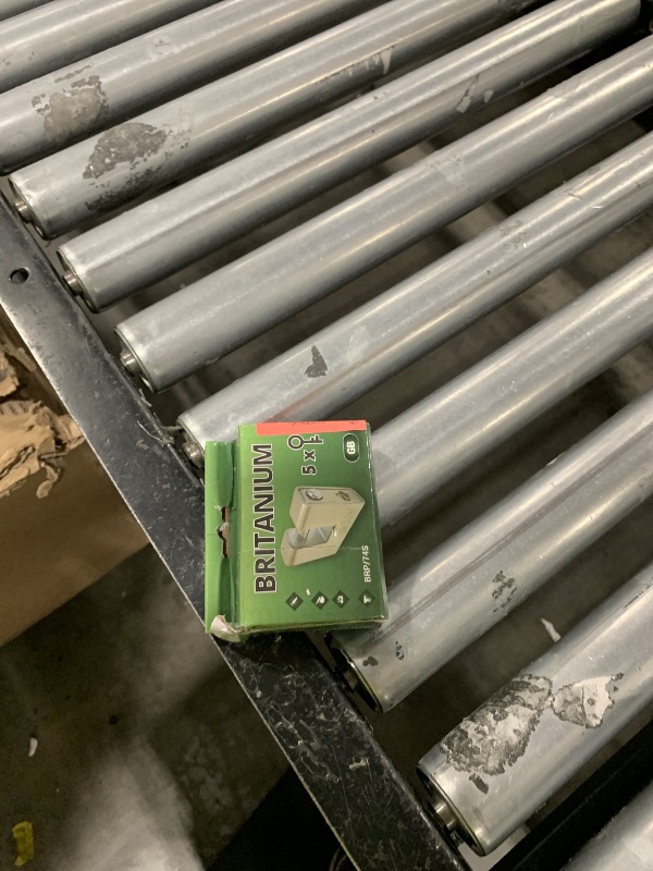 Photo 1 of Britanium® BRP74 [Armoured] Shipping Container Padlock - [Anti Drill Cylinder] - Heavy Duty Lock for Storage Unit, Motorbike, Shed & Garage Silver