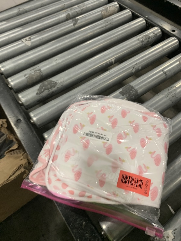 Photo 1 of sleepyturtle Ultra-Soft Cotton Burping Clothes - Large, Absorbent, Waterproof Baby Burp Cloths in Cute Unisex Designs 5 Pack (pink01)