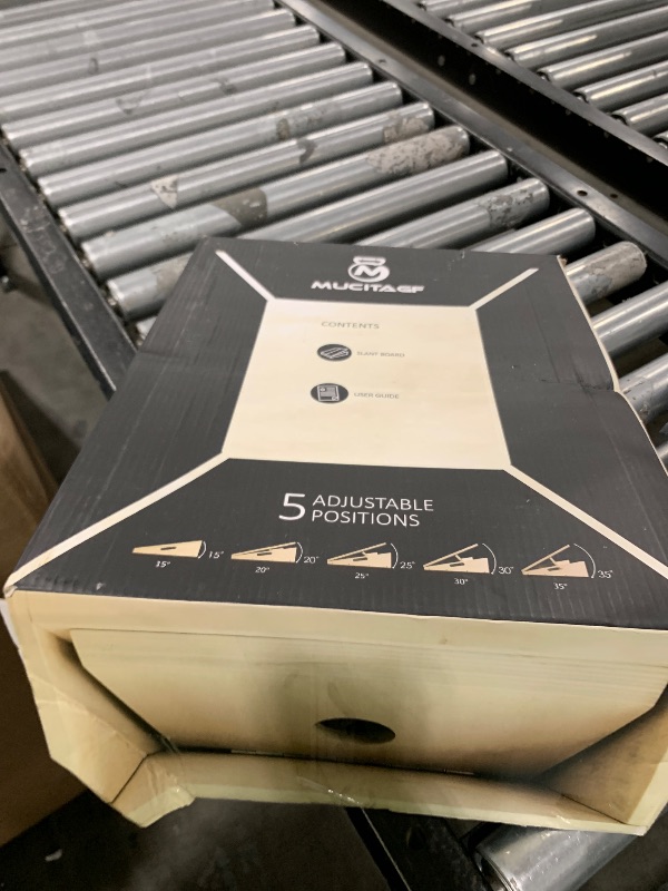 Photo 1 of MUCITAGF Professional Slant Board, Adjustable Incline Board and Calf Stretcher, Slant Board for Calf Stretching, Calf Stretch Board