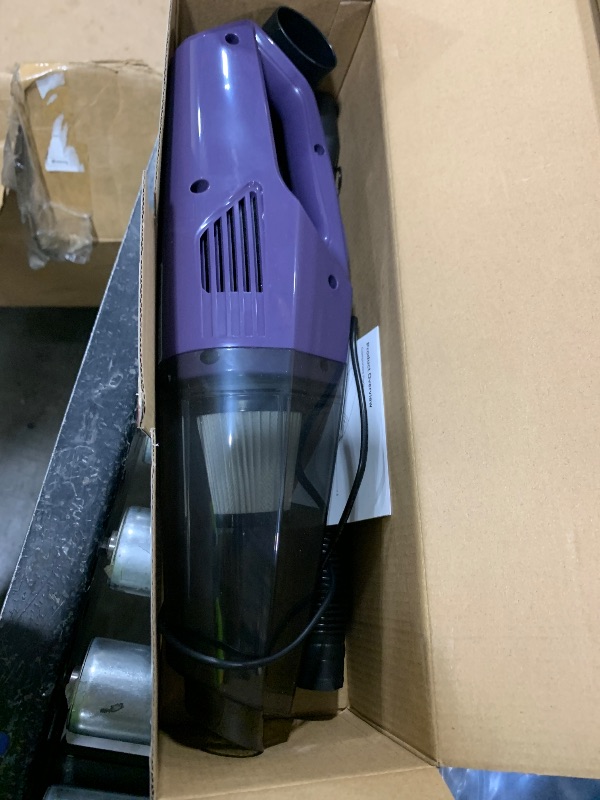Photo 1 of Bossdan Handheld Vacuum Cordless,Car Vacuum Cleaner Portable with Powerful Suction/Multi Accessories,Low-Noise Lightweight Mini Hand Vacuum Cordless Rechargeable for Car,Office and Home Cleaning