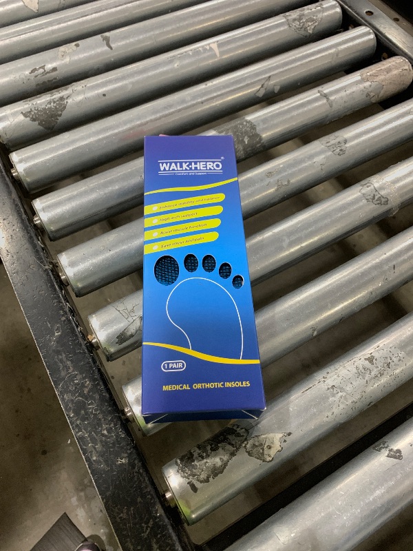 Photo 1 of Inserts Relieve Plantar Fasciitis - Flat Feet Insoles Arch Supports, Orthotic Insoles for Foot Pain Arch Pain Reduce Muscle Fatigue Absorb Shock (Mens 4-4 1/2 | Womens 6-6 1/2)