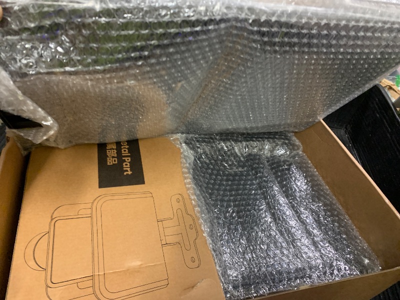 Photo 1 of Klearlook Upgraded Adjustable Keyboard Tray for Above Desk & Under Desk Use - Ergonomic Sit-Stand Keyboard Riser with 360° Rotation, 24.4"×10" Keyboard Stand with Wrist Rest & Storage Drawer - Black