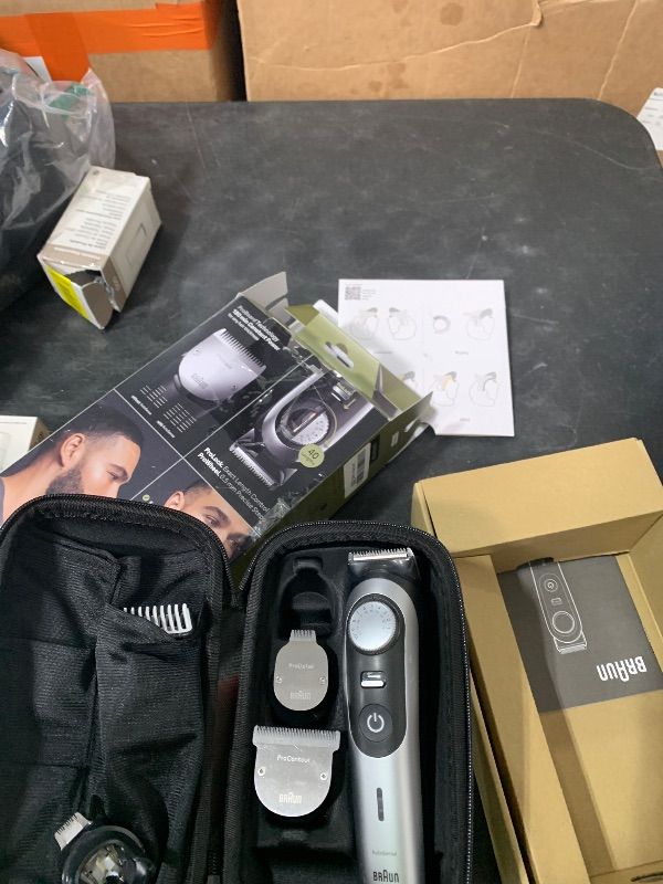 Photo 1 of Braun Series 9 All-in-One Multi Grooming Kit for Men, 13-in-1 Beard Trimmer, Body Groomer, Hair Clipper and Manscaping for Face & Body, 9440