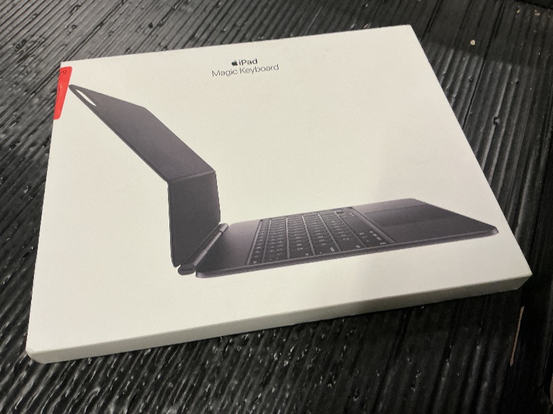 Photo 1 of Apple iPad Magic Keyboard Case for iPad Pro 13-inch (M4 and M5), Great Typing Experience, Built-in Trackpad, Function Row, US English - Black