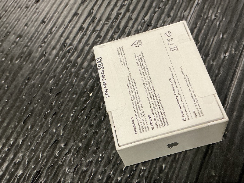 Photo 1 of Apple AirPods Pro 3 Wireless Earbuds, Active Noise Cancellation, Live Translation, Heart Rate Sensing, Hearing Aid Feature, Bluetooth Headphones, Spatial Audio, High-Fidelity Sound, USB-C Charging