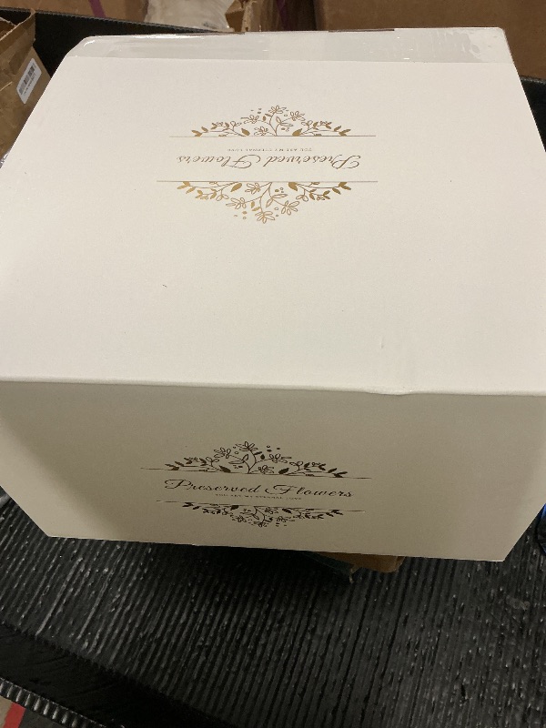 Photo 1 of 27 Forever Flowers in a Luxury Suede Box, Preserved Roses Birthday Gifts for Women, Romantic Anniversary Wedding Gifts for Women Her Girlfriend Wife, Red