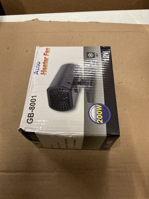 Photo 1 of 2026 New Portable Car Heaters for Vehicle for Winter, 12v Car Heater That Plugs Into Cigarette Lighter, 200w Cigarette Lighter Heater for Car Defroster and Defogger