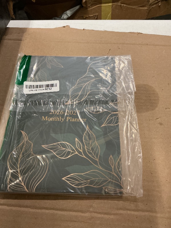 Photo 1 of 2026-2027 Monthly Planner - 15 Months Calendar from April 2026 - June 2027, Monthly Planner 2026-2027 Easy to Organize Your Daily Life, 7" x 10", Gold Leaf