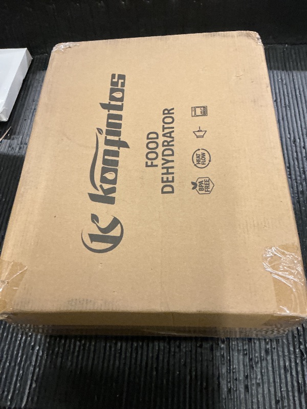 Photo 1 of Konfintos Food Dehydrator Machine for Jerky, 5 Stackable BPA-Free Trays with Temperature Control, 250W Small Dehydrator for Fruit, Beef and Deer Jerky, Mushroom, Herbs, Recipe Included, 72H Max