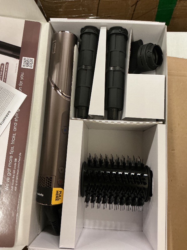 Photo 1 of Shark FlexStyle Air Styling & Drying System, Powerful Hair Blow Dryer & Multi-Styler with Auto-Wrap Curlers, Oval Brush, Concentrator Attachment, Mocha, HD431BR