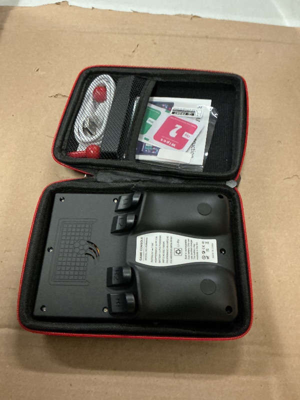 Photo 1 of EraVortx R36MAX2 Retro Gaming Console, 4.5 Inch 4K HD IPS Screen Retro Video Game Console, Handheld Game Console Preloaded 30+ Emulator Games, Linux System, Portable Video Console for Adult