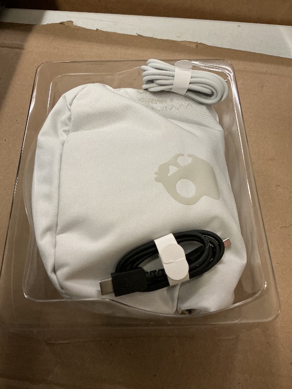 Photo 1 of Skullcandy Crusher ANC 2 Wireless Over-Ear Bluetooth Headphones with Multi-Sensory Bass, Active Noise Cancelling, Up to 60 Hours Battery, Microphone for iPhone Android - Bone