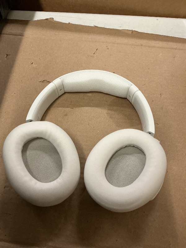 Photo 1 of Skullcandy Crusher ANC 2 Wireless Over-Ear Bluetooth Headphones with Multi-Sensory Bass, Active Noise Cancelling, Up to 60 Hours Battery, Microphone for iPhone Android - Bone