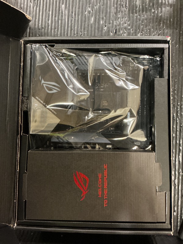 Photo 1 of ASUS ROG Maximus Z690 Formula ATX Motherboard with Water Cooling, WiFi 6E, PCIe 5.0, DDR5, Thunderbolt 4 - For Intel 12th Gen CPU