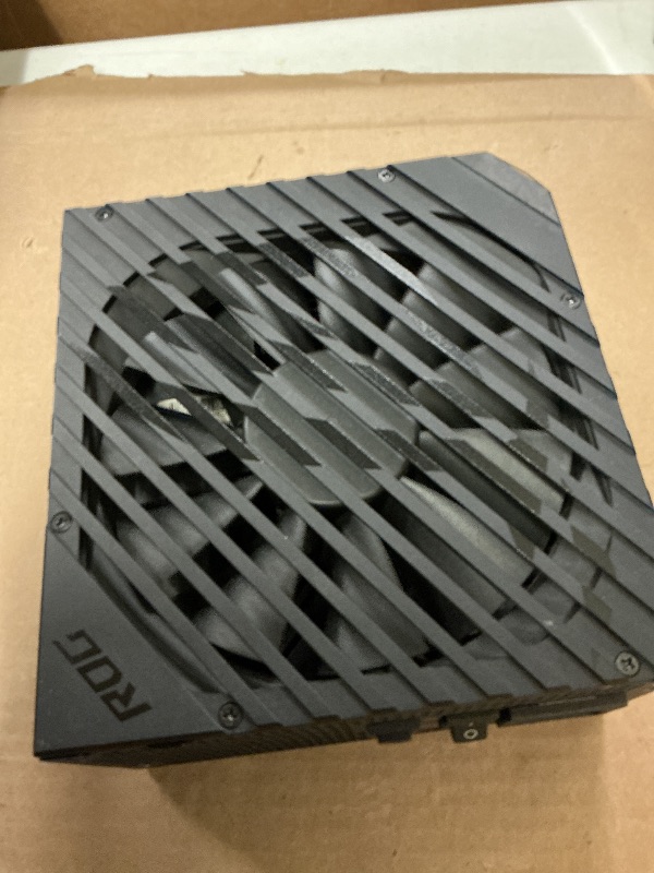 Photo 1 of ASUS ROG Thor 1000W Platinum II Fully Modular Power Supply with 1000W, 80+ Platinum, ROG Heatsinks, 135mm Fan, 0dB Mode, OLED Display, Aura Sync