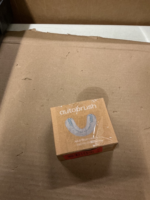 Photo 1 of ***Brush Head ONLY***Autobrush Sonic Pro Electric Toothbrush – Only ADA Accepted U-Shaped Brush, Clinically Proven Up to 5.1X Better Cleaning, 30-Second Full Mouth 360 Clean, Rechargeable, Waterproof, White, Women's Small