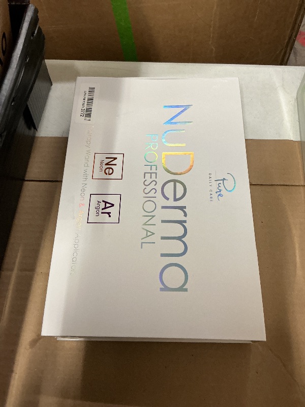 Photo 1 of NuDerma Professional Skin Therapy Wand - Portable Skin Therapy Machine with 6 Neon & Argon Wands – Boost Your Skin – Clear Firm & Tighten