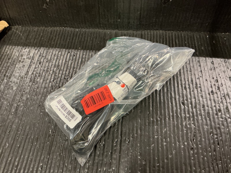 Photo 1 of 2 Prong Extension Cable 25 FT, Extra Long Power Cord With 3 Outlets, Flat Multiple Cable With Tamper Guard, ETL Listed, Outlet Saver, OFC, 16 Gauge Wire, 13A/125V, Black With 25 Pcs Ties