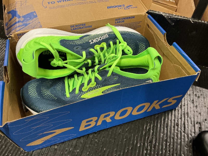Photo 1 of Brooks Men’s Adrenaline GTS 25 Supportive Running & Walking Shoe - Green/Moonlight/Phantom - 11 Medium