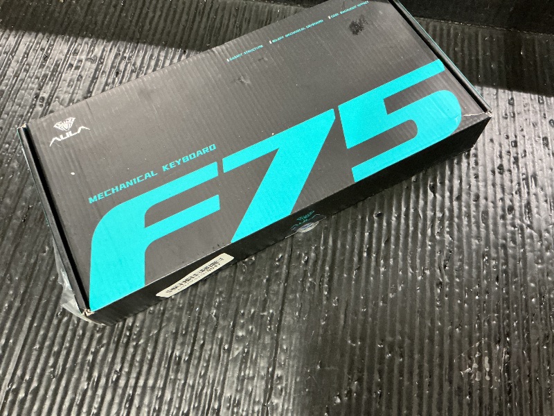 Photo 1 of AULA F75 75% Wireless Mechanical Keyboard, Hot Swappable Pink Creamy Keyboard, Pre-lubed Linear Switches, PBT Keycaps, 2.4GHz/Type-C/BT5.0, RGB Backlit Computer Gaming Keyboards for Office/Laptop/PC