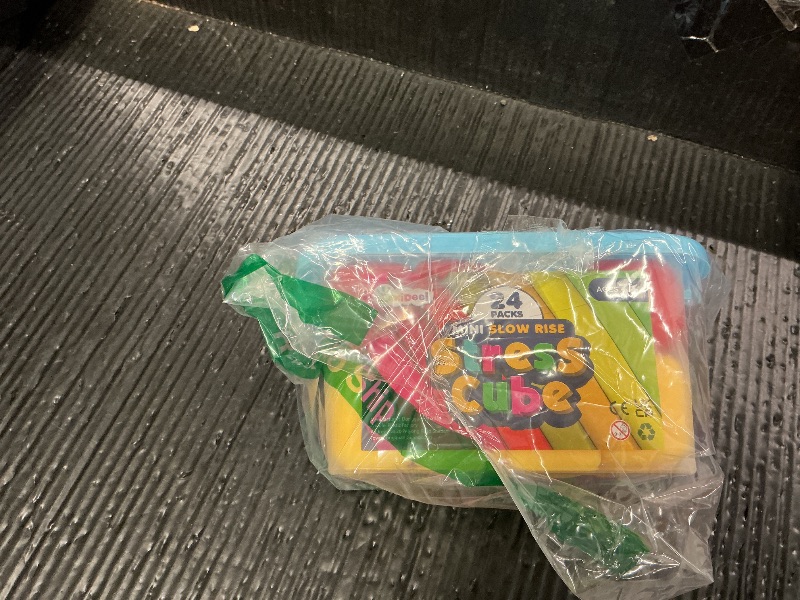 Photo 1 of 24 Pack Mini Slow Rise Stress Cube: Pull Stretch Fidget Toys for Stress Relief, Dough Squishy Toys Bulk for Kids, Classroom Prize Box Toys, Fidgets for Classroom, Hand Therapy Sensory Squishy Ball