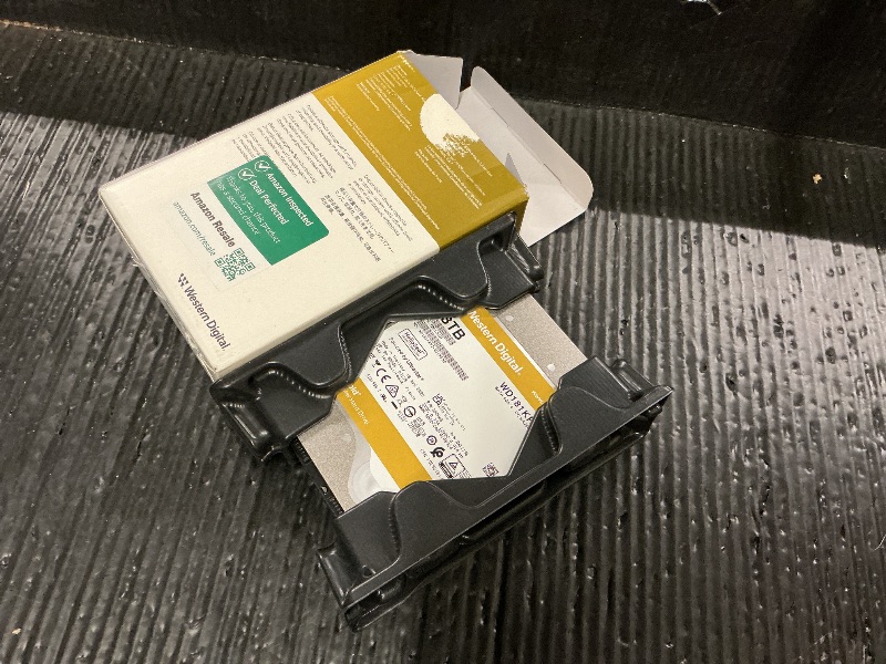 Photo 1 of Western Digital 18TB WD Gold Enterprise Class Internal Hard Drive - 7200 RPM Class, SATA 6 Gb/s, 512 MB Cache, 3.5" - WD181KRYZ