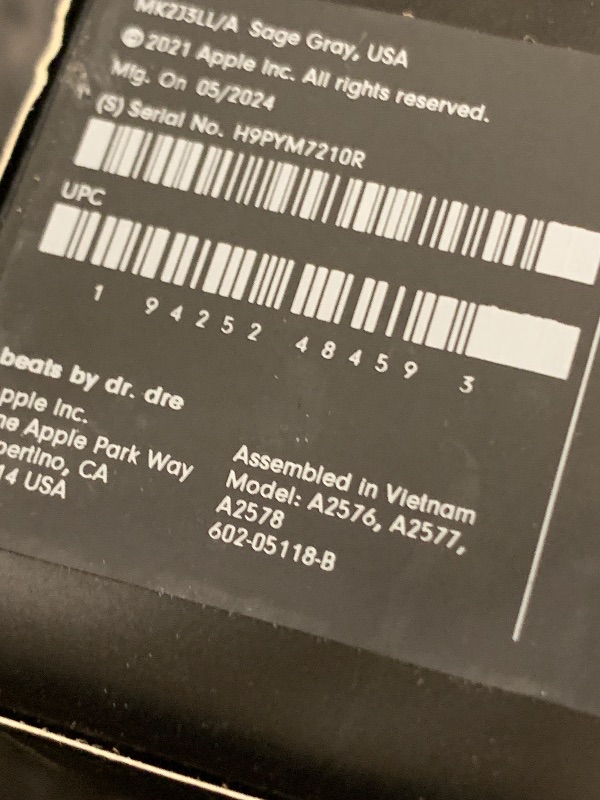 Photo 1 of Beats Fit Pro (1st Gen) - True Wireless Noise Cancelling Earbuds - Active Noise Cancelling - Sweat Resistant Earphones, Compatible with Apple & Android, Class 1 Bluetooth® - Sage Gray