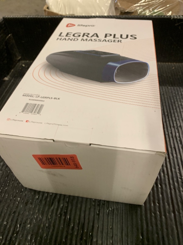 Photo 1 of LifePro Legra Plus Hand Massager with Heat and Compression - Finger, Wrist, and Palm Massager with 5 Modes - Pressure Point Therapy for Sensitive Hands, Relaxation, and Comfort