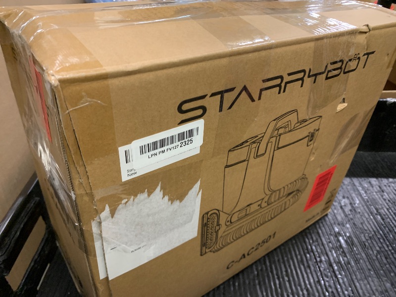 Photo 1 of Starrybot Portable Carpet & Upholestery Cleaner Machine for Pets, Spot, Stain,Couch Cleaner Machine with 18Kpa Powerful Suction,Car/Auto Detailer(white)