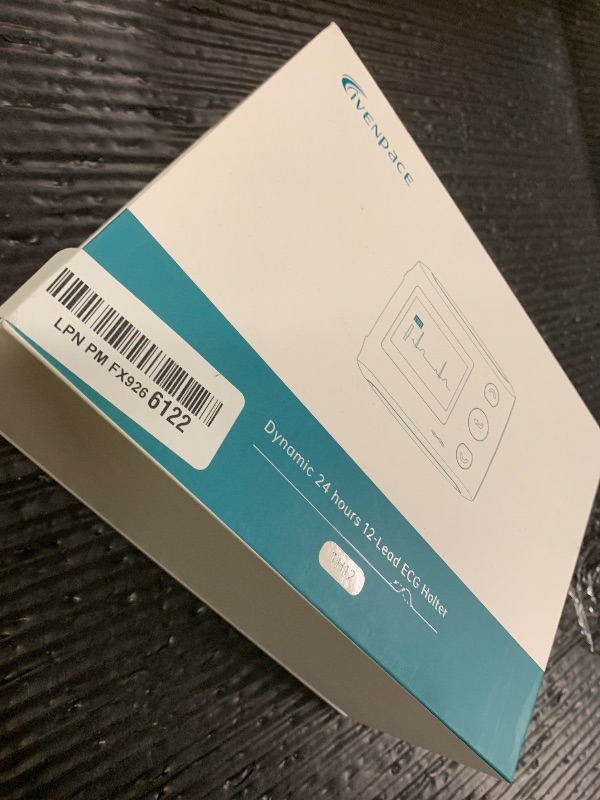 Photo 1 of Livenpace Portable 12-Lead Heart Monitor with AI Analysis for Home Use, 24 Hours Recording, Stand-Alone Machine with LCD Screen, Software Compatible with Mac & Windows, TH12