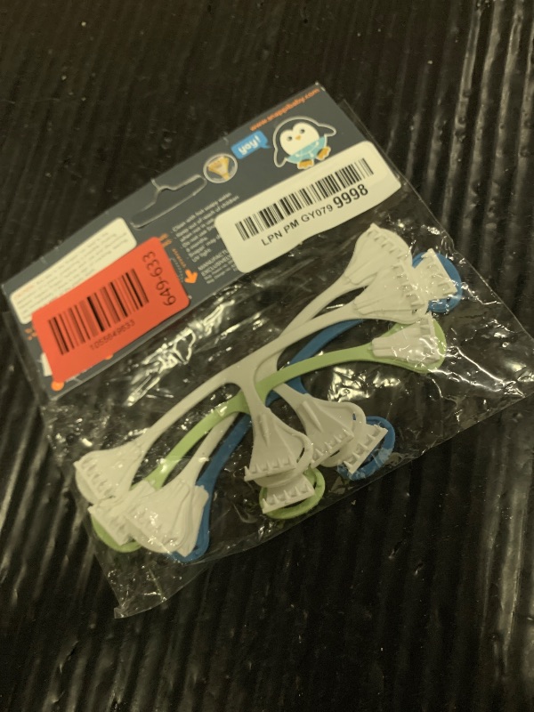 Photo 1 of [Original 5-pack] Snappi Cloth Diaper Fasteners - Replaces Diaper Pins - Use with Cloth Prefolds and Cloth Flats