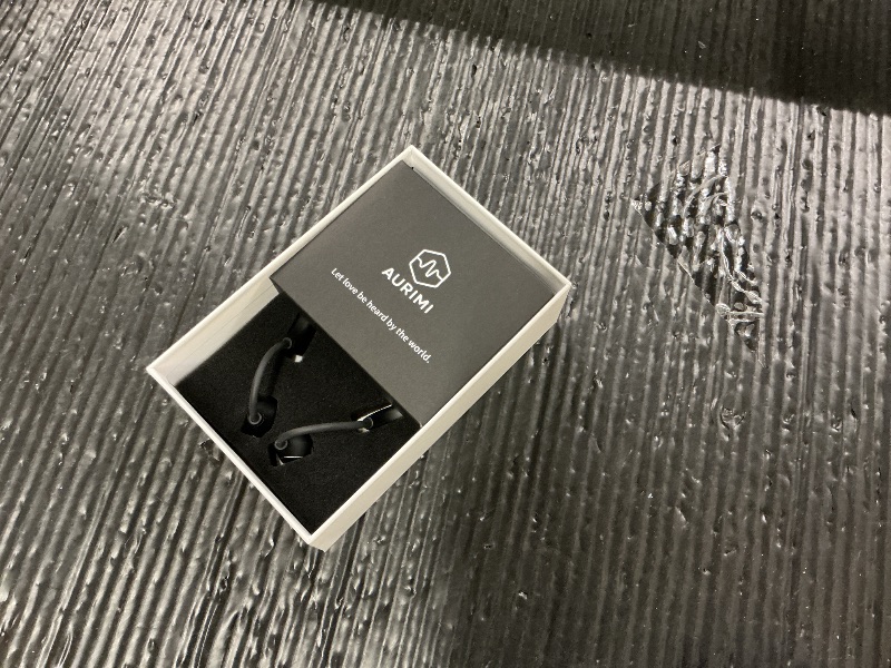 Photo 1 of Bone Conduction Personal Sound Amplifier - Open-Ear Design for Comfortable Daily Use, Ultra Lightweight 25g, Up to 10-Hour Battery, IPX5 Water Resistant, No Bluetooth