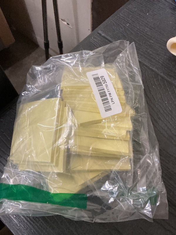 Photo 1 of (24 Pack) Sticky Notes 3x3 in Yellow, Clean Removal, Recyclable, Self-Stick Pads, Easy to Post for Home, Office, Notebook