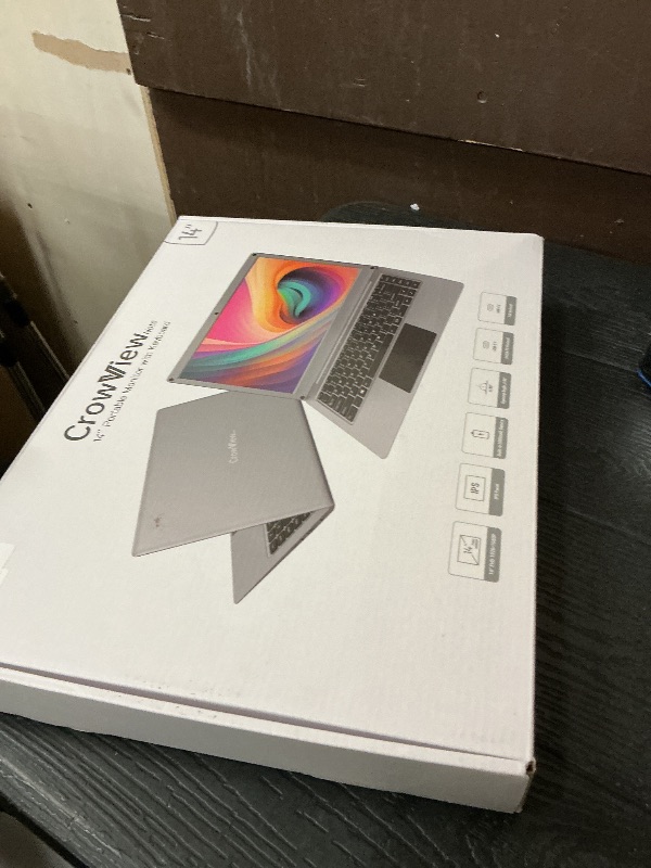 Photo 1 of Portable Monitor with Keyboard,14inch 1080P FHD Lapdock Compatible with Raspberry Pi/Mini PC/Phone/PC/Game Console,CrowView Note Built-in Battery with RPi5 Adapter(Full TypeC & HDMI Cable Included)
