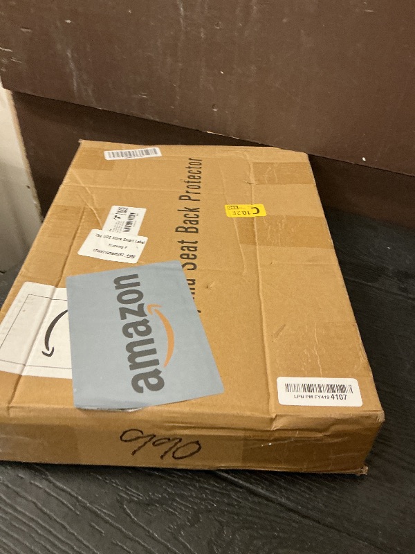 Photo 1 of 2 Pack Kick Mats Back Seat Protector?Seat Back Protector for Kids Feet Car Seat with Car Back Seat Organizer, Seat Back Protector Cover for Back of Front Seats - Protect against dirt and scuffs